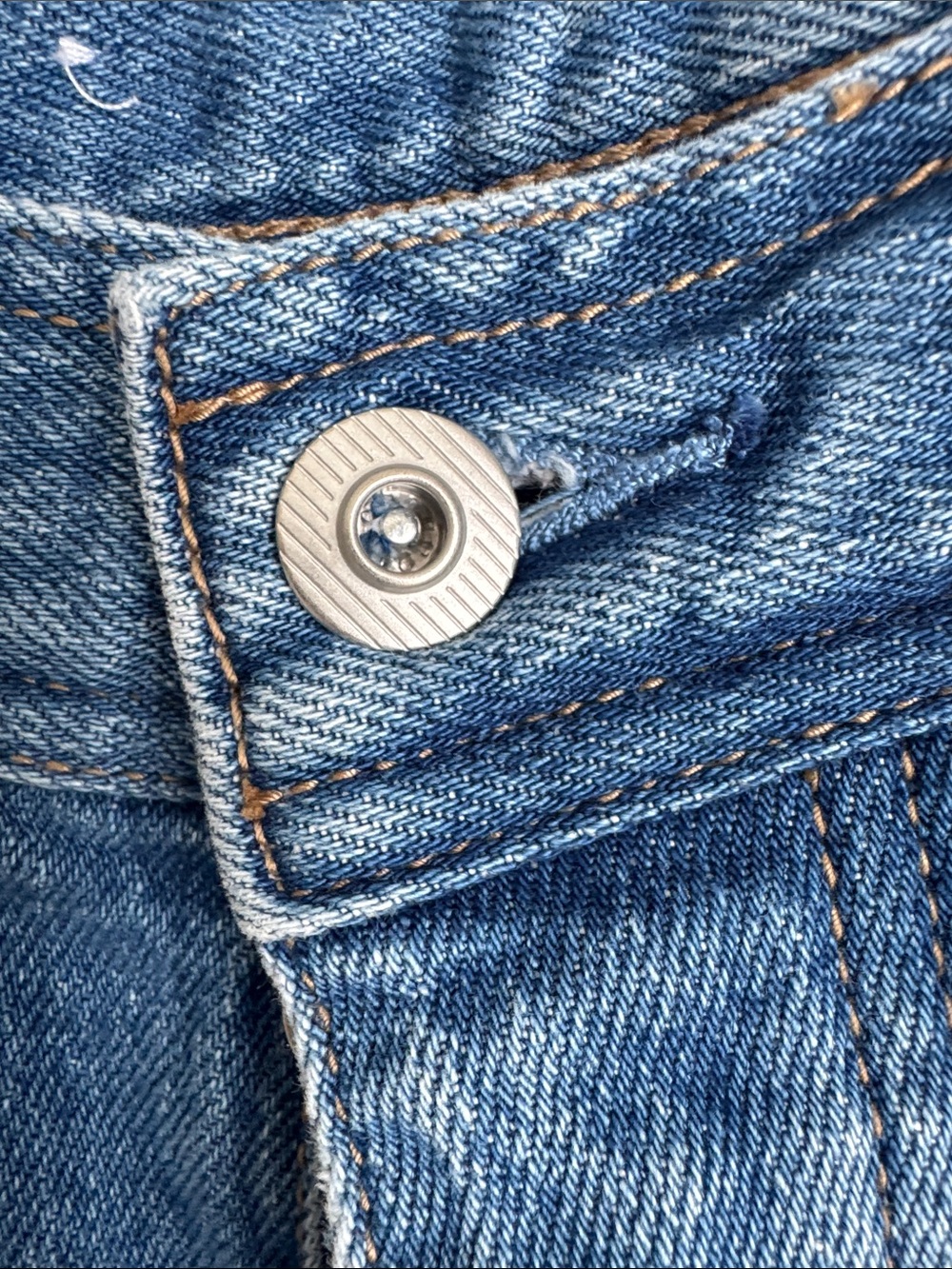 prAna Carlsbad 760 Standard Straight Organic Cotton Button Fly Jeans Men’s 32x32 - Picture 5 of 12